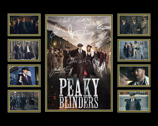 PEAKY BLINDERS CILLIAN MURPHY TOM HARDY Signed Limited Photo Memorabilia Frame