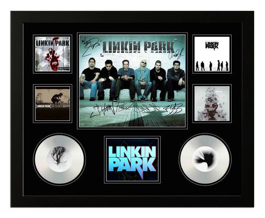 LINKIN PARK Signed Limited Photo Memorabilia Frame