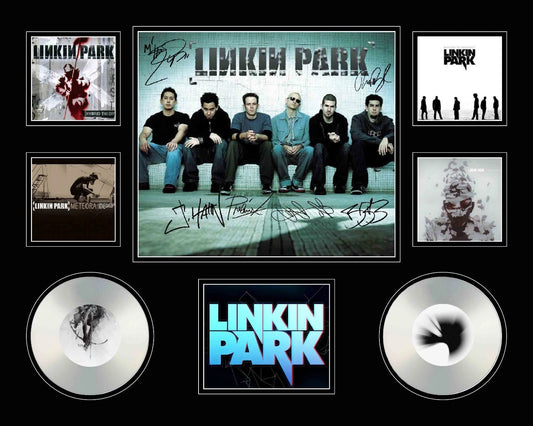 LINKIN PARK Signed Limited Photo Memorabilia Frame