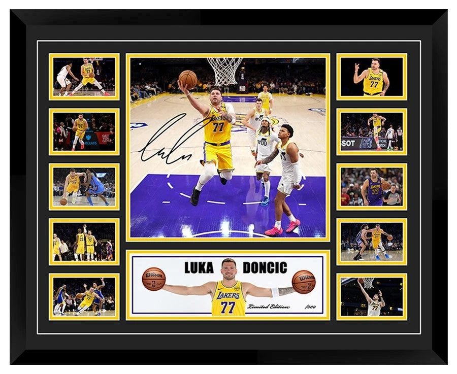 STEPHEN CURRY & JIMMY BUTLER GOLDEN STATE WARRIORS Signed Limited Photo Memorabilia Frame