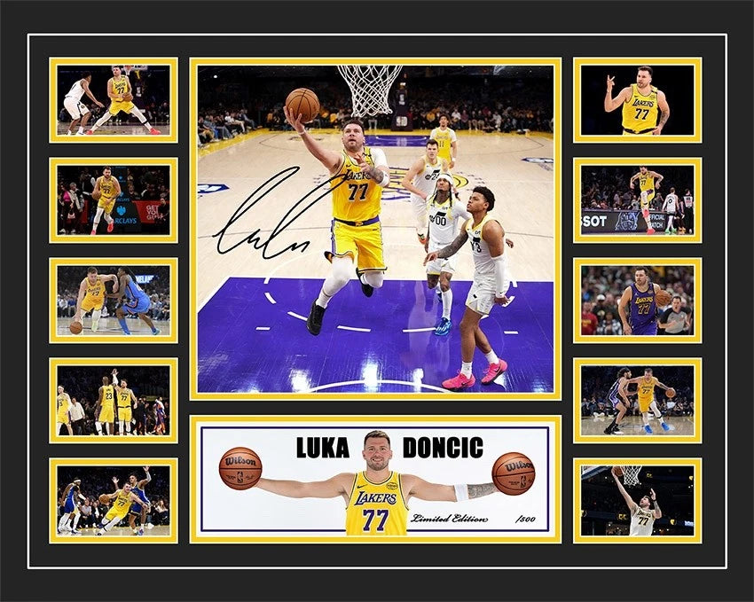 STEPHEN CURRY & JIMMY BUTLER GOLDEN STATE WARRIORS Signed Limited Photo Memorabilia Frame
