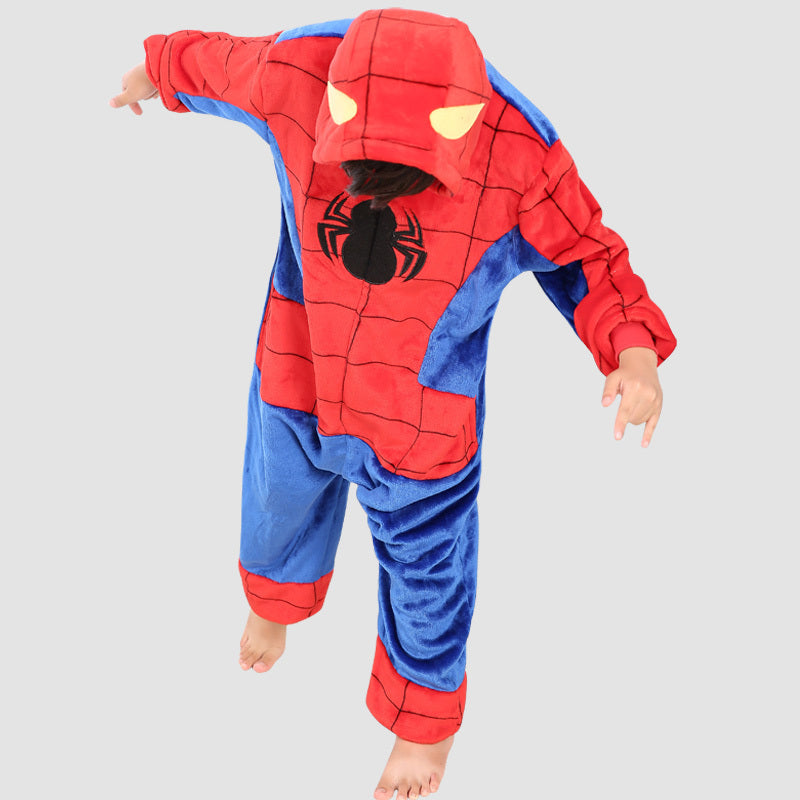 Spider One Piece Kigurumi Kid Cosplay Man Pajamas Pyjamas - My Store