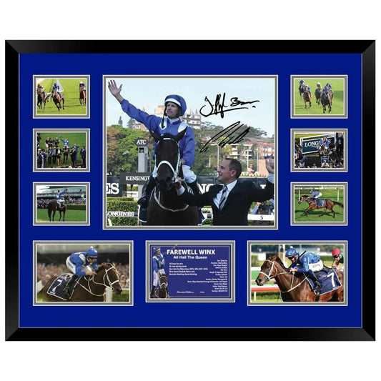 Winx Farewell 'All Hail the Queen' 33 Signed Limited Photo Memorabilia Frame - My Store